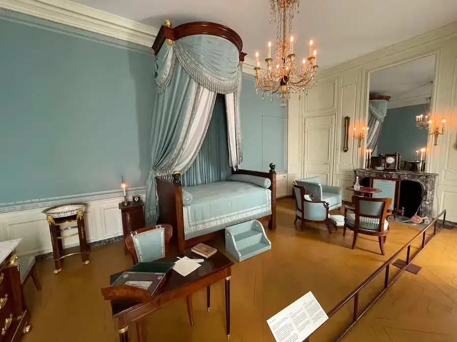 Bedroom at the Rambouillet chateau Bedroom at the Rambouillet chateau