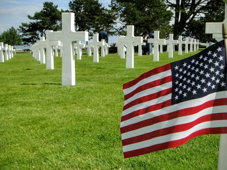 American cemetery Omaha Beach American cemetery Omaha Beach