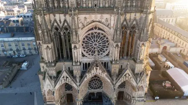Notre-Dame de Reims facade Notre-Dame de Reims facade