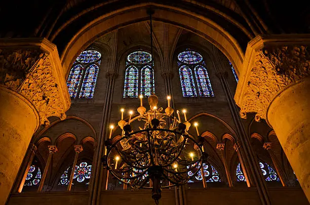 Notre-Dame de Reims Interior Notre-Dame de Reims Interior