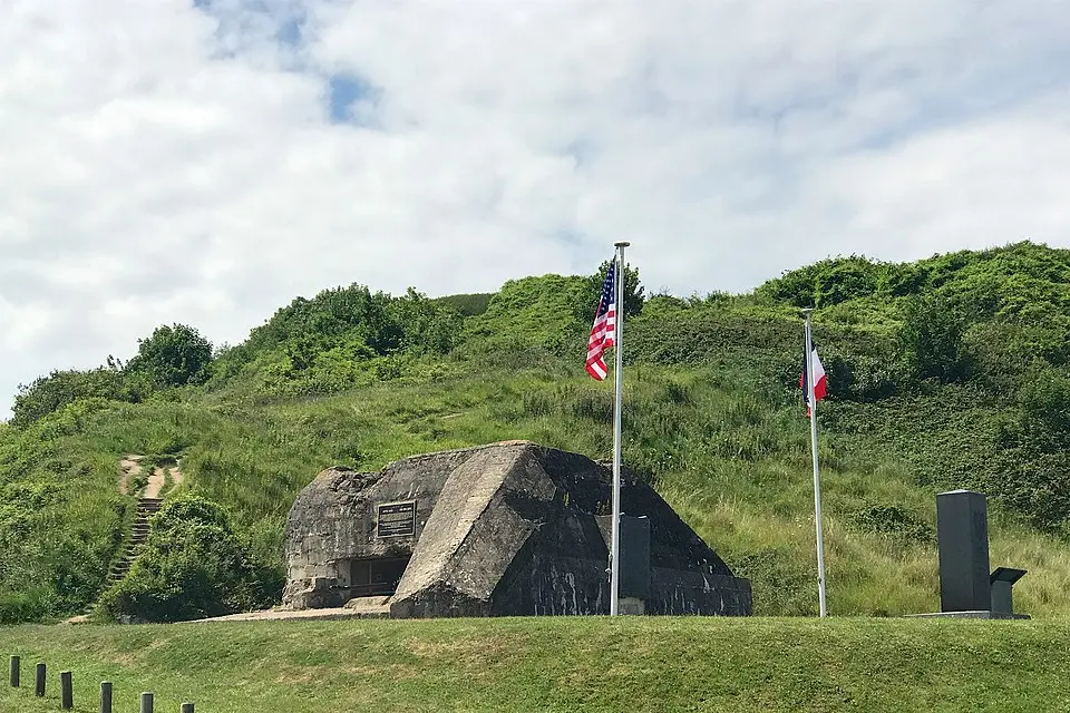 Widerstandsnest 65 at Omaha Beach Widerstandsnest 65 at Omaha Beach