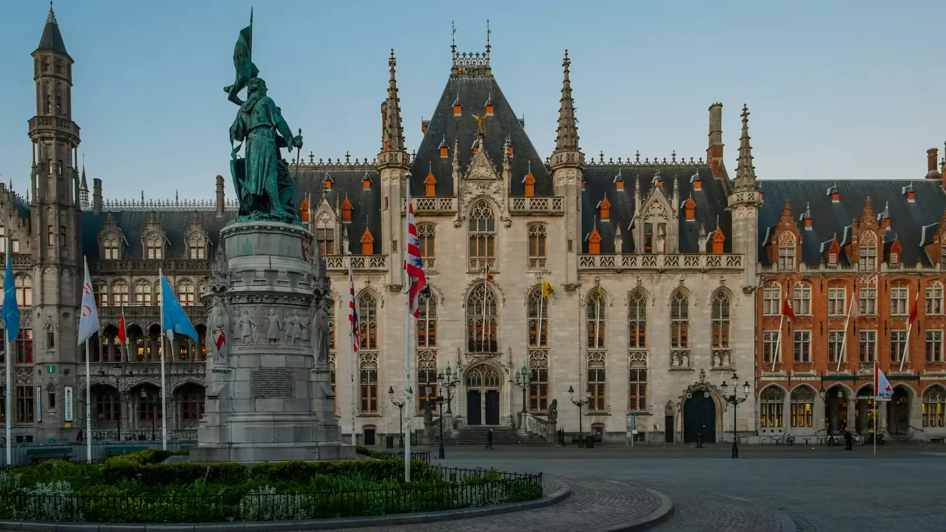 Bruges Burg Square Bruges Burg Square
